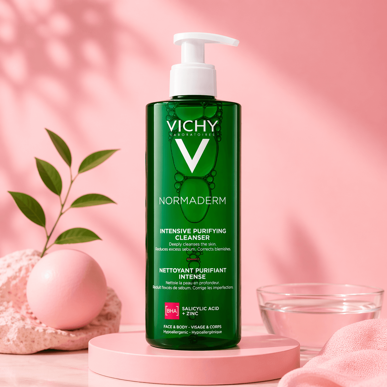Normaderm Phytosolution Gel Intensivo Purificante - Vichy 400 m